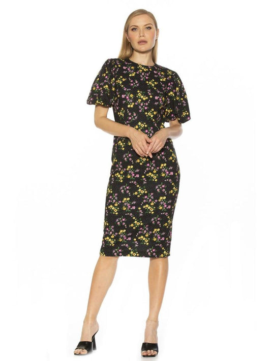 Nova Bubble Sleeve Dress