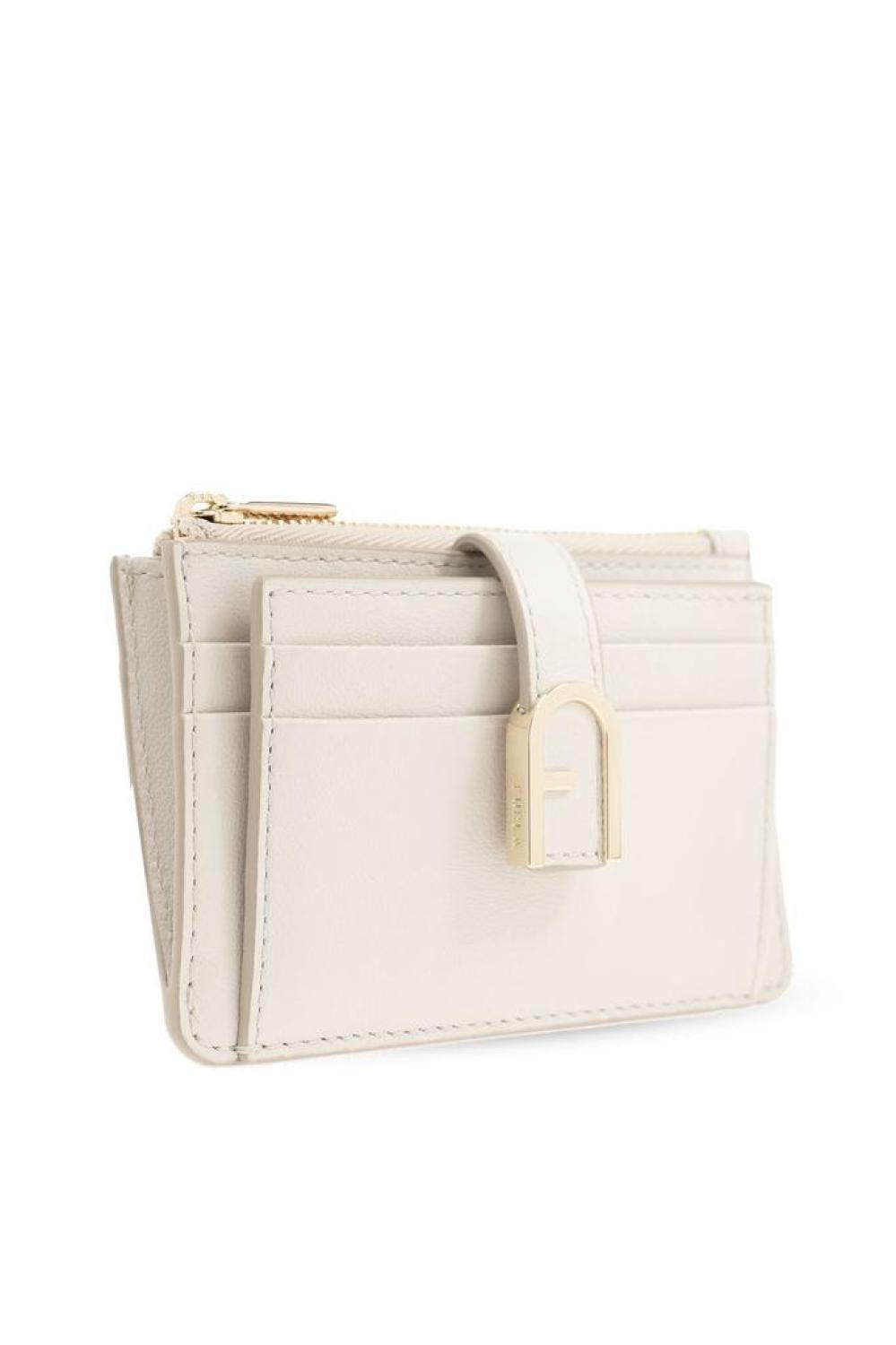 Furla Flow Logo Plaque Card Case