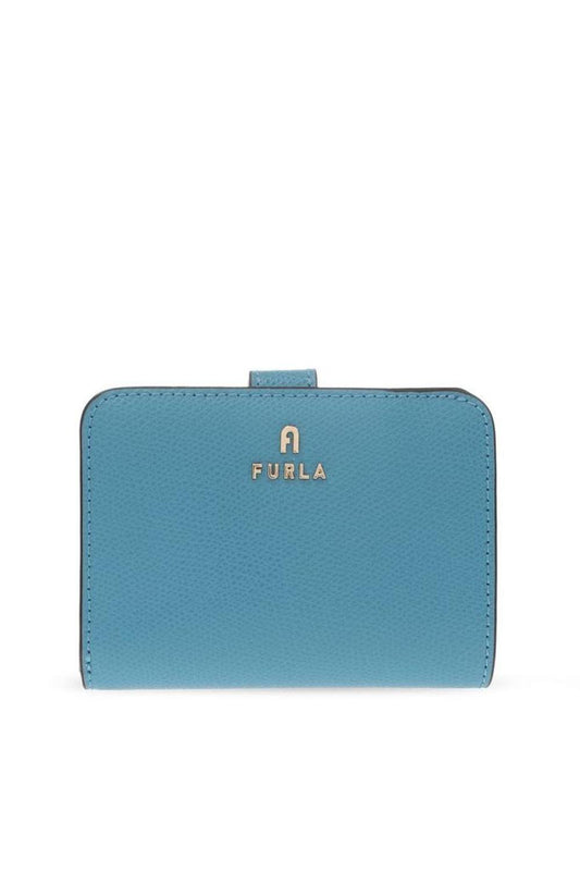 Furla Logo Lettering Compact Wallet