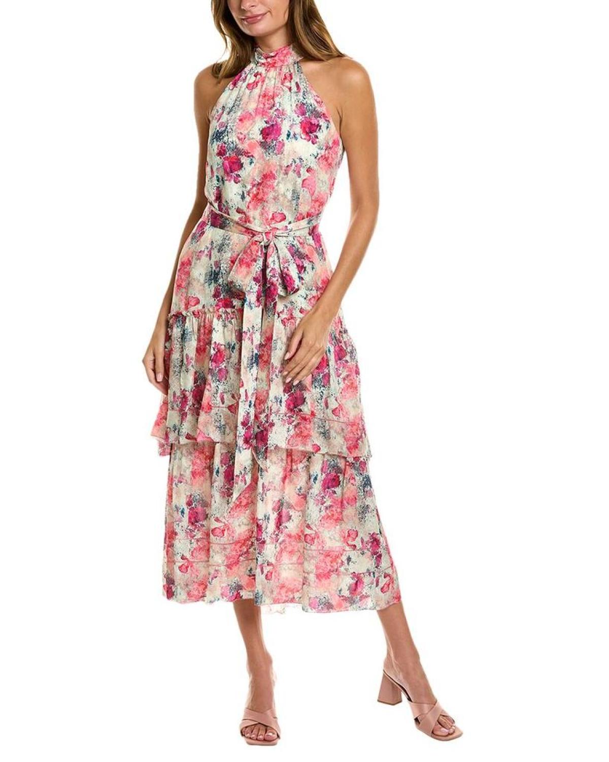 pink puffy sleeve dress Buy Women'S Pastel Pink Organza Puff Sleeve Dress - Sassafras | Trendia M