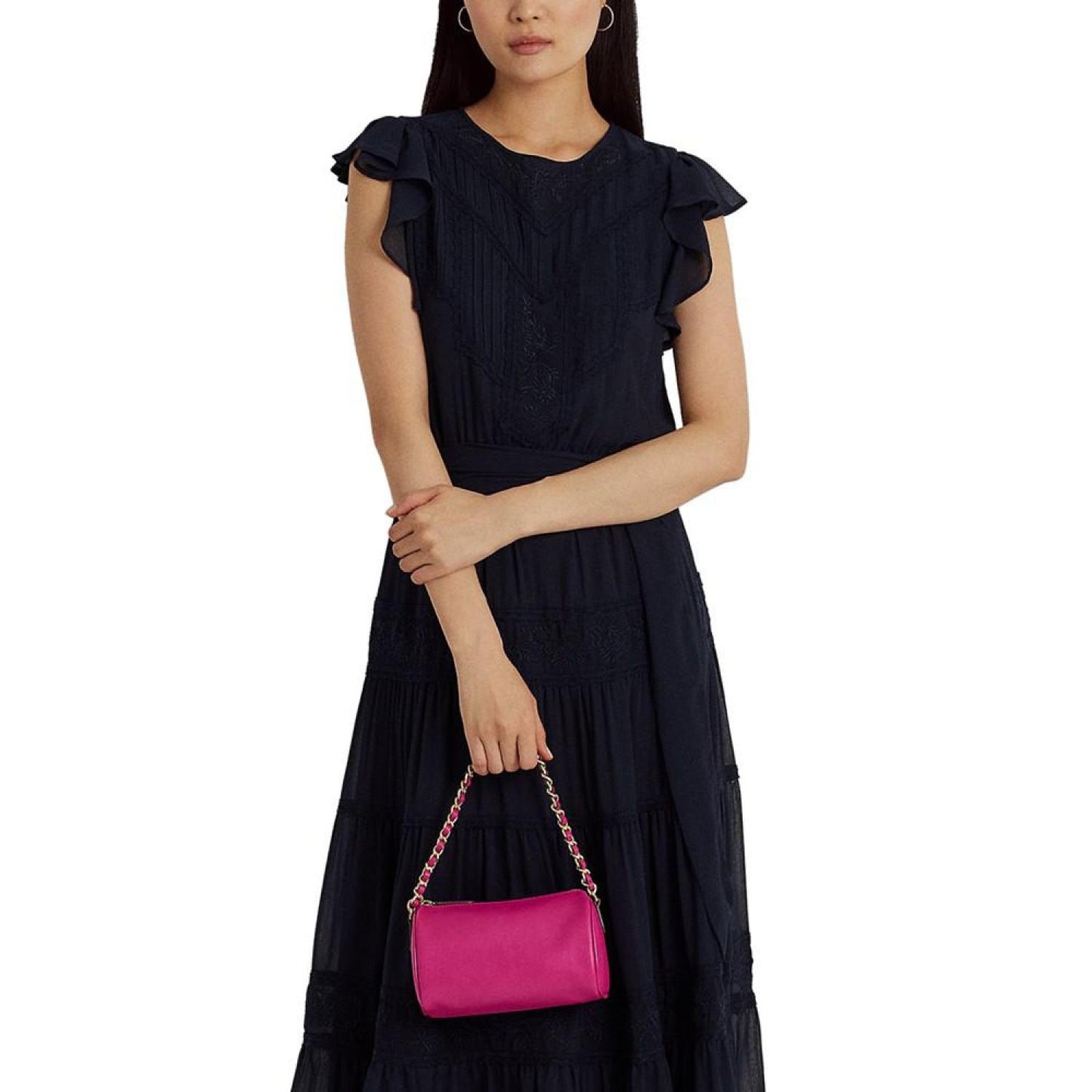 Emelia Mini Nappa Leather Shoulder Bag