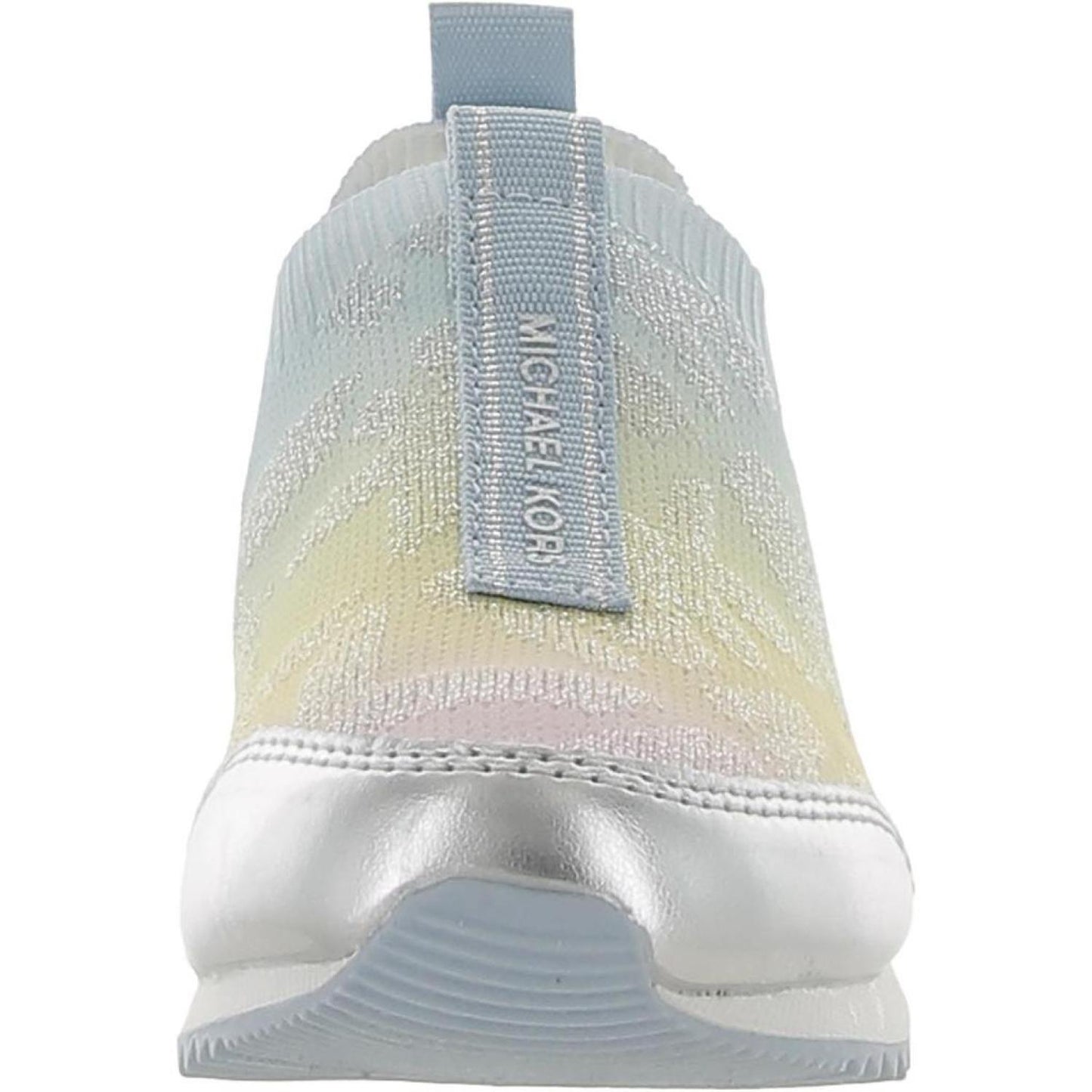Girls Metallic Slip-On Casual and Fashion Sneakers