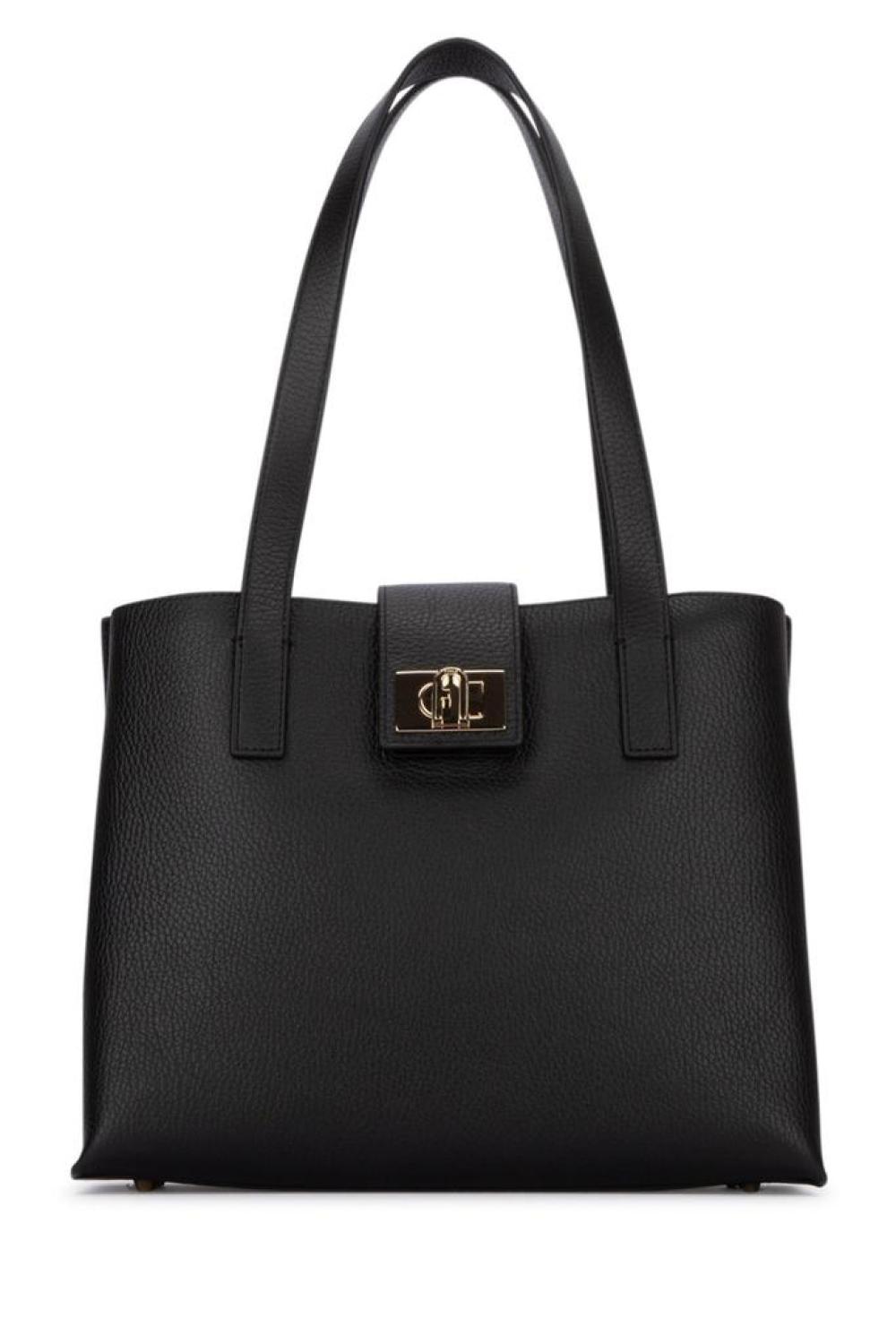 Furla Logo-Buckle Detailed Tote Bag