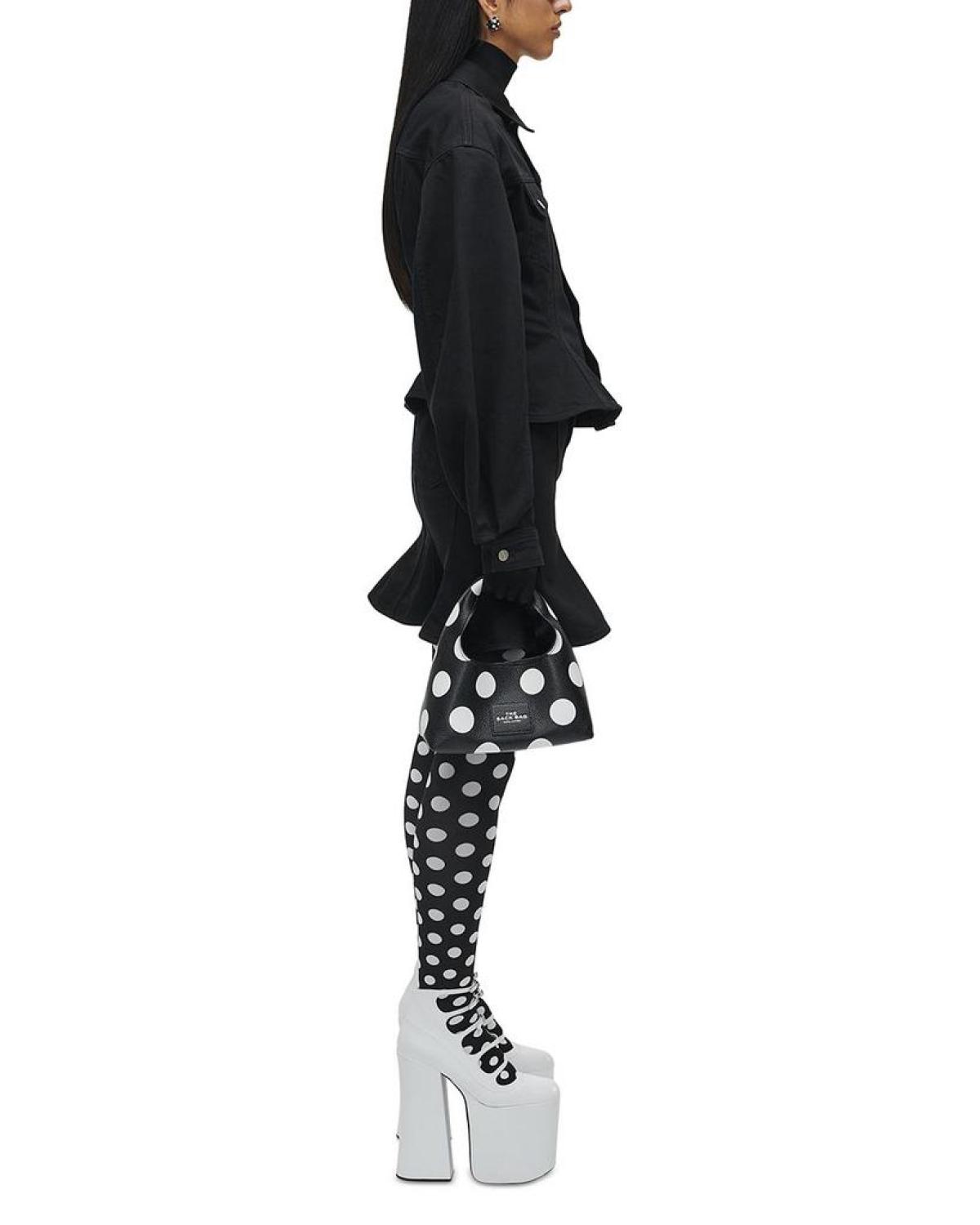 The Spots Mini Leather Sack Bag