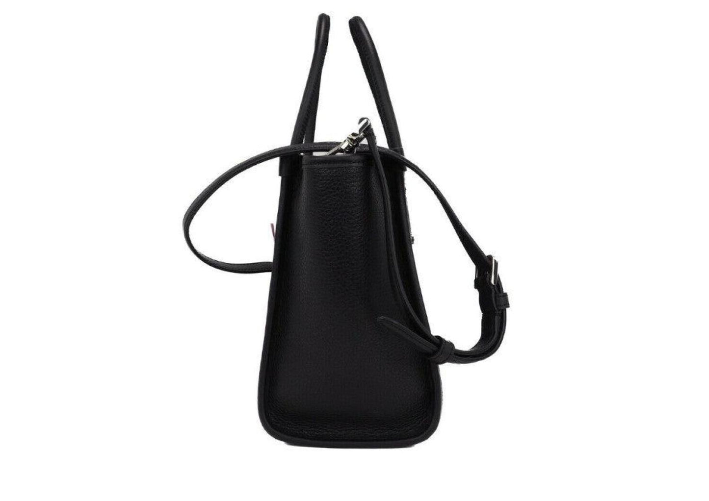 Kate Spade Ella Small Pebbled Leather Logo Crossbody Tote Women's Handbag
