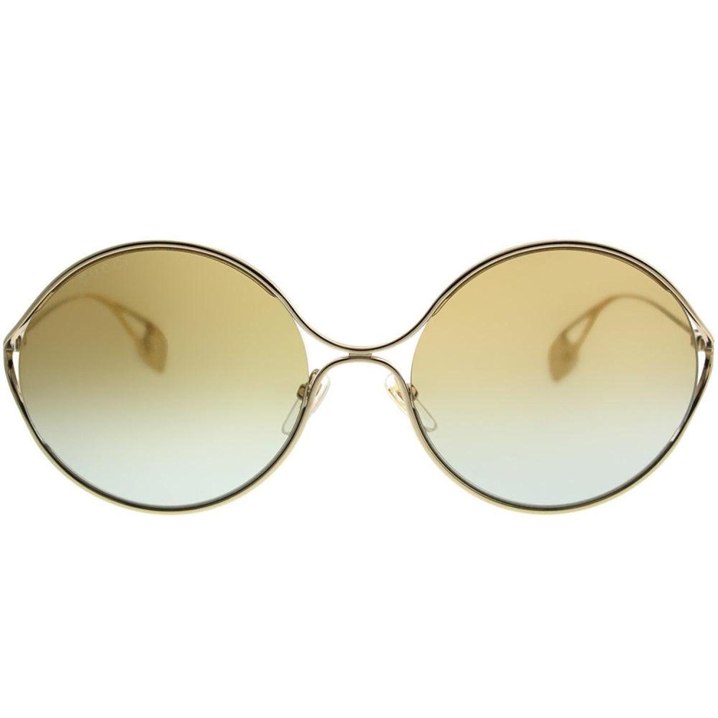 Gucci GG 0253S 005 Womens Round Sunglasses