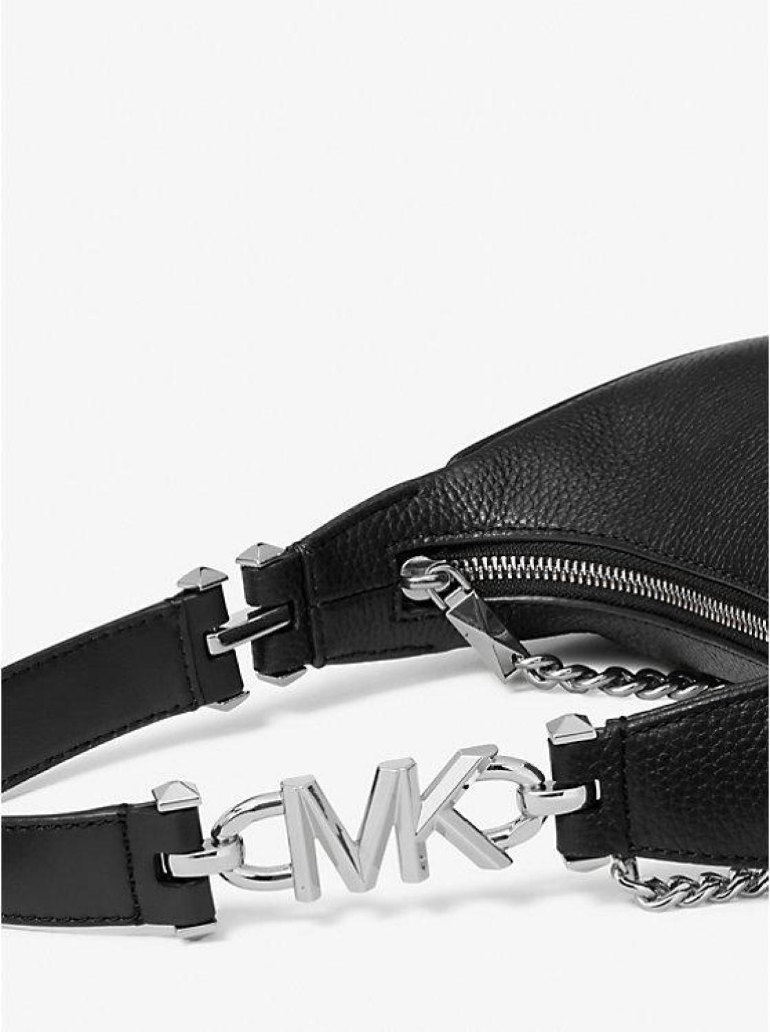 Piper Small Pebbled Leather Shoulder Bag