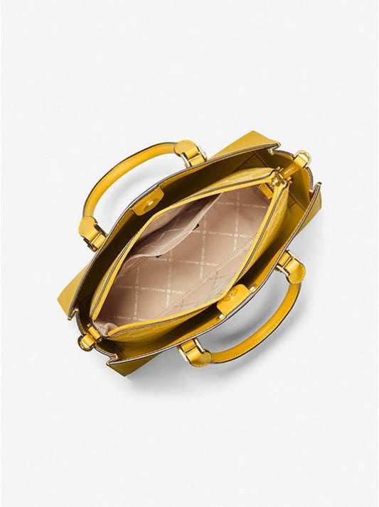 Charlotte Medium 2-in-1 Saffiano Leather and Logo Tote Bag