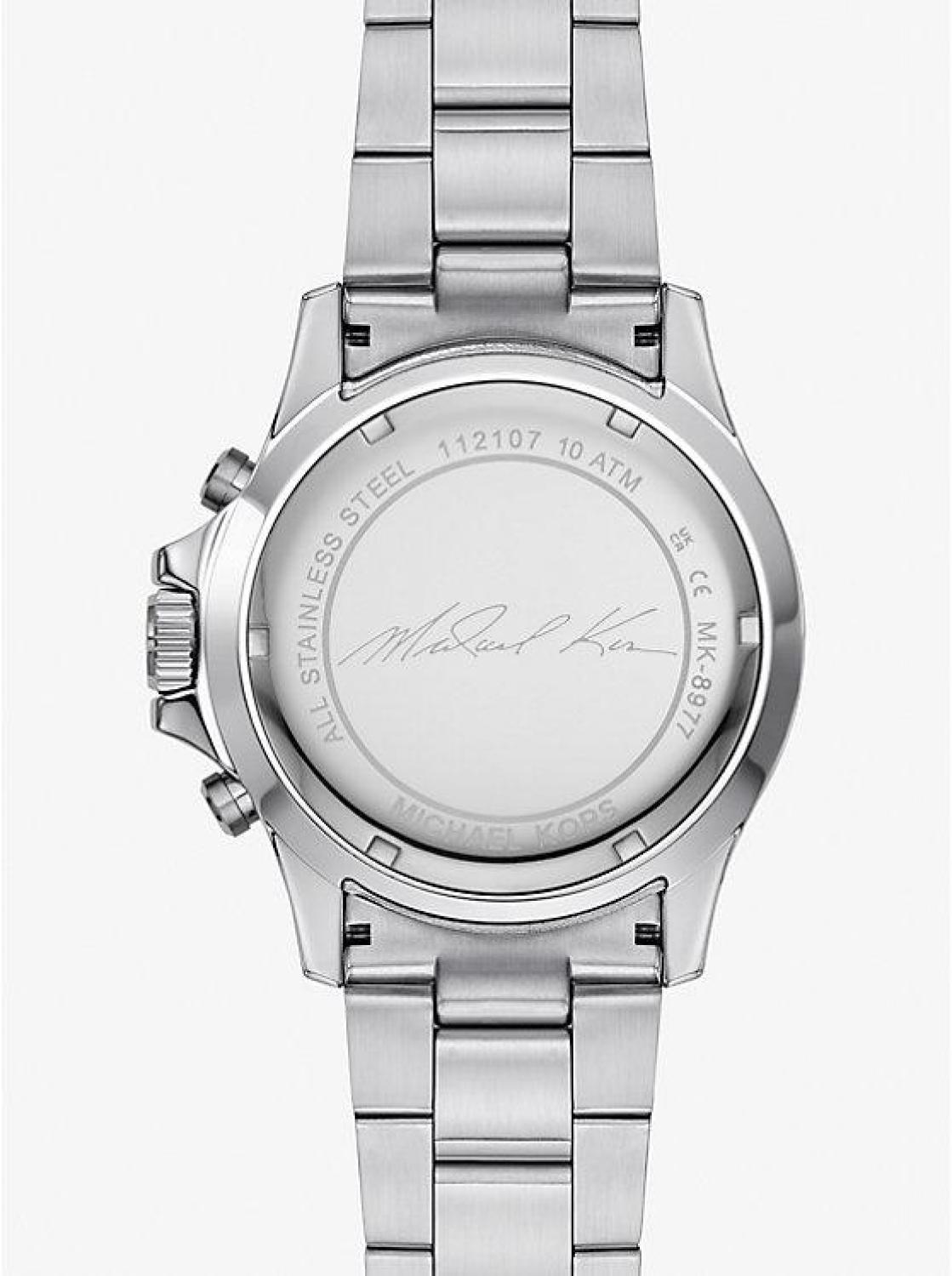 Oversized Everest Silver-Tone Watch