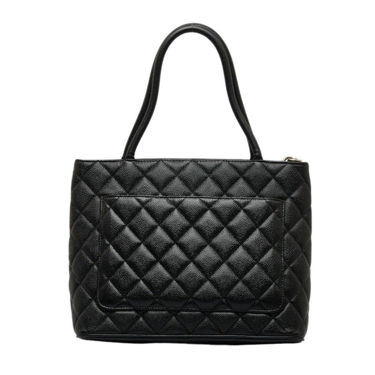 Chanel Medaillon Leather Tote Bag (Pre-Owned)