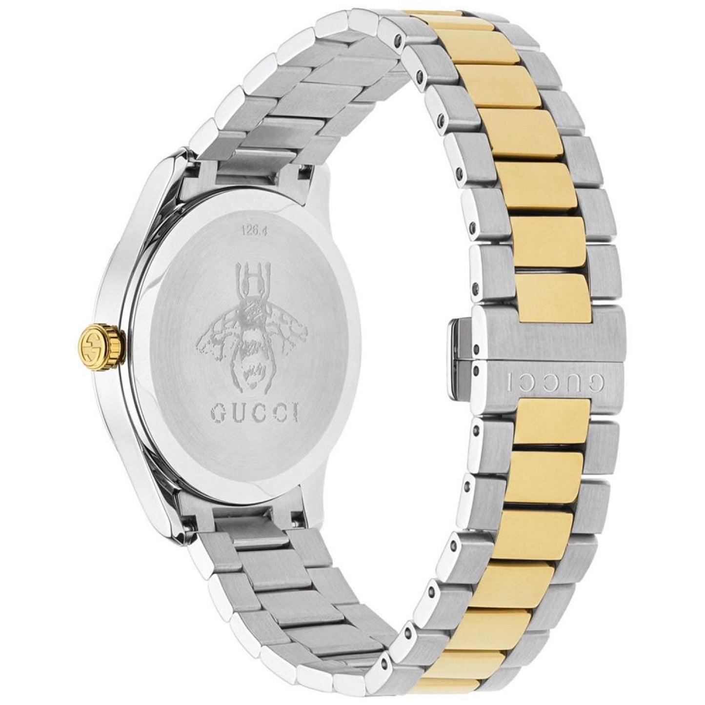 Men's Swiss G-Timeless Two-Tone Stainless Steel Bracelet Watch 38mm