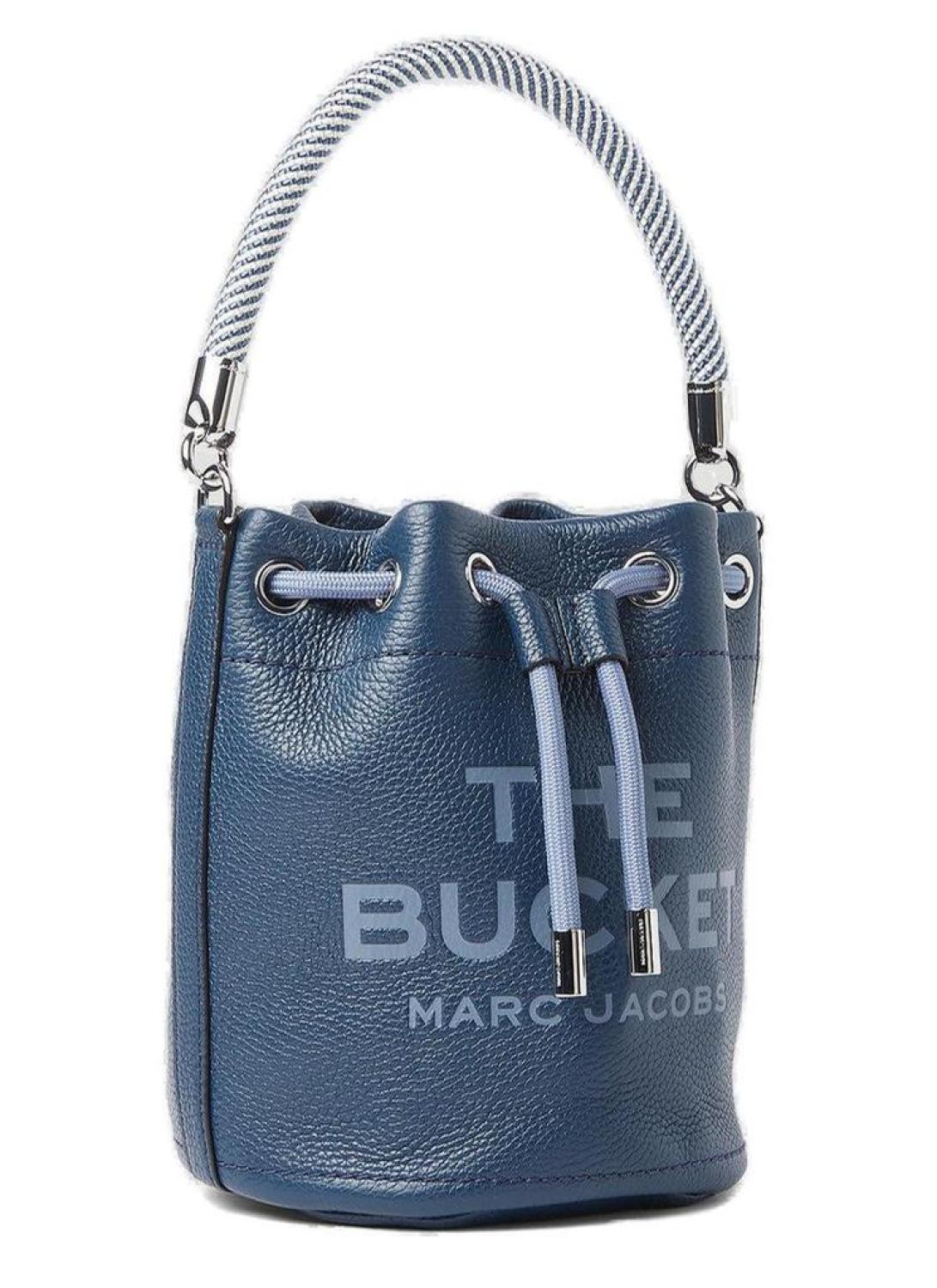 Marc Jacobs Logo Embossed Bucket Bag
