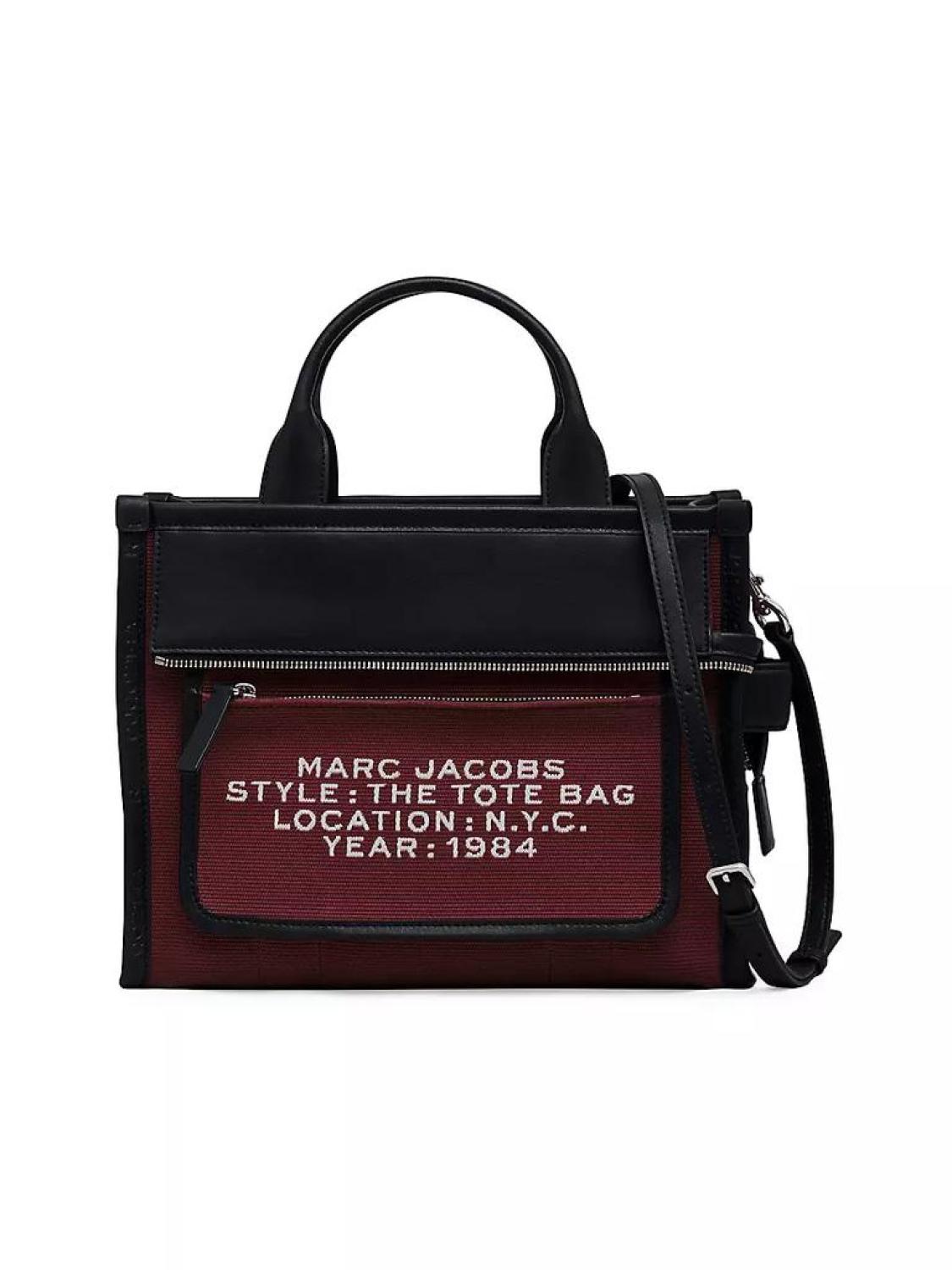 The Medium Inside-Out Jacquard Tote Bag