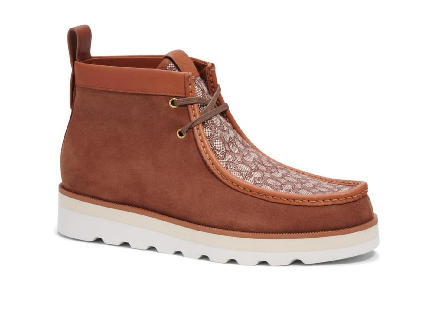 Micro Signature Suede Chukka Boot