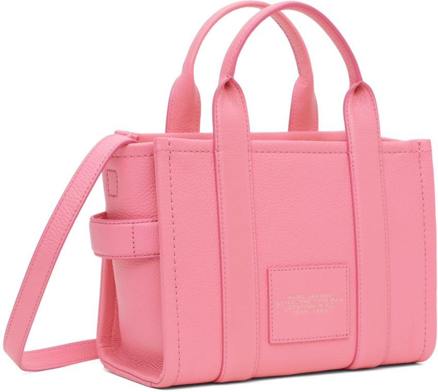 Pink 'The Leather Small' Tote
