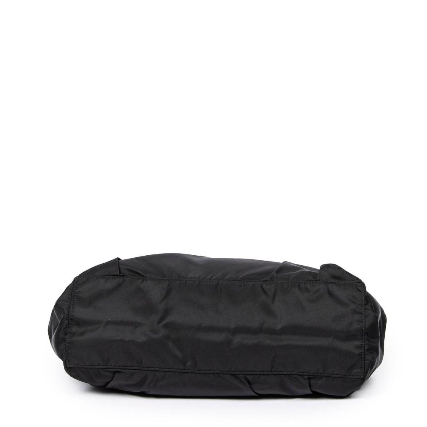 Pleated Horizontal Zip Handbag