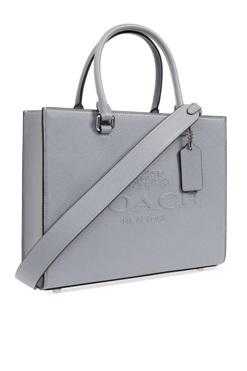 Coach Logo Detailed Tote Bag
