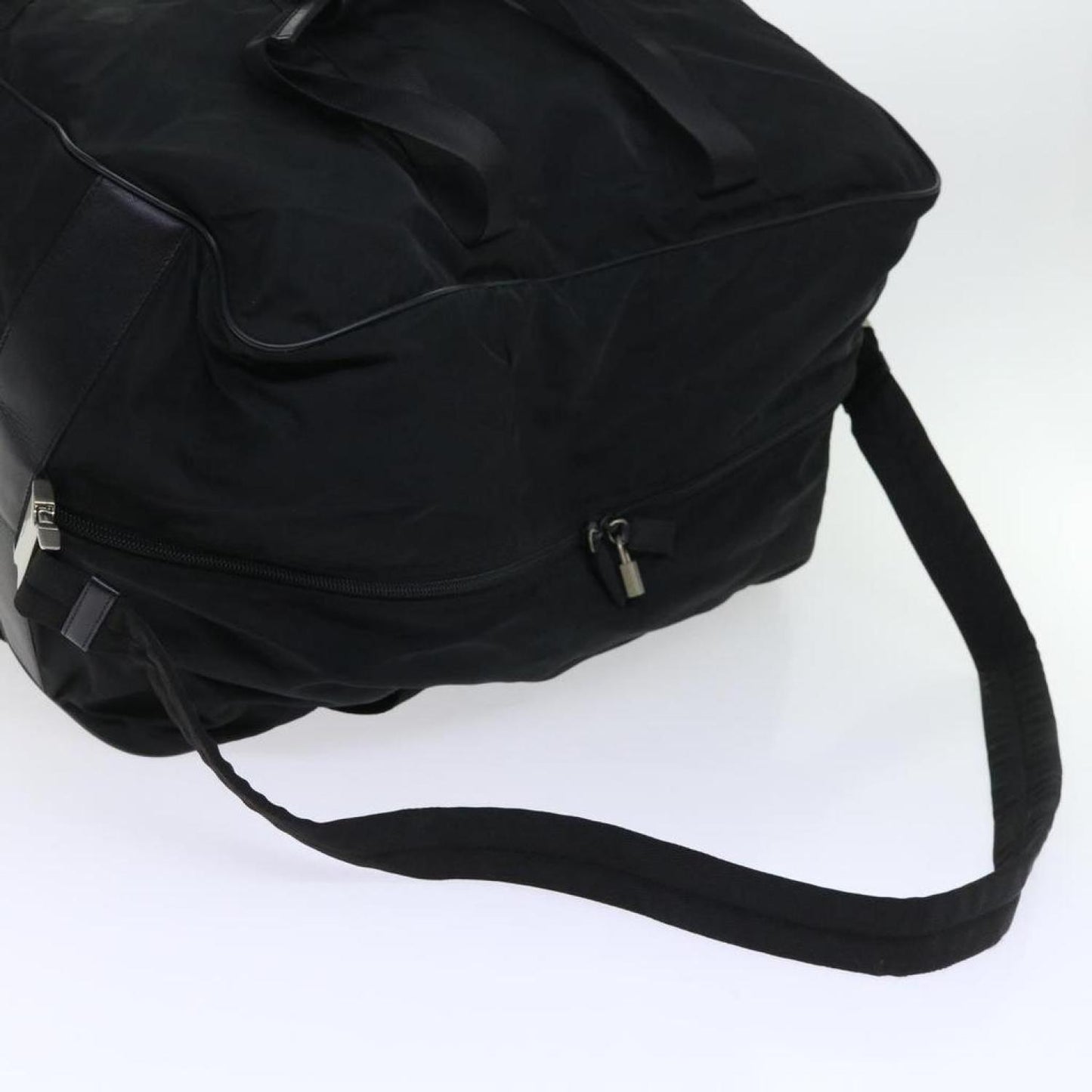 Prada Tessuto Synthetic Travel Bag (Pre-Owned)