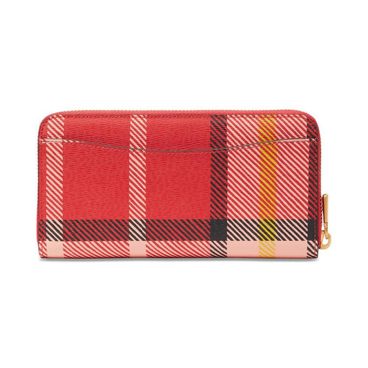 Morgan Museum Plaid Zip Around Continental Wallet