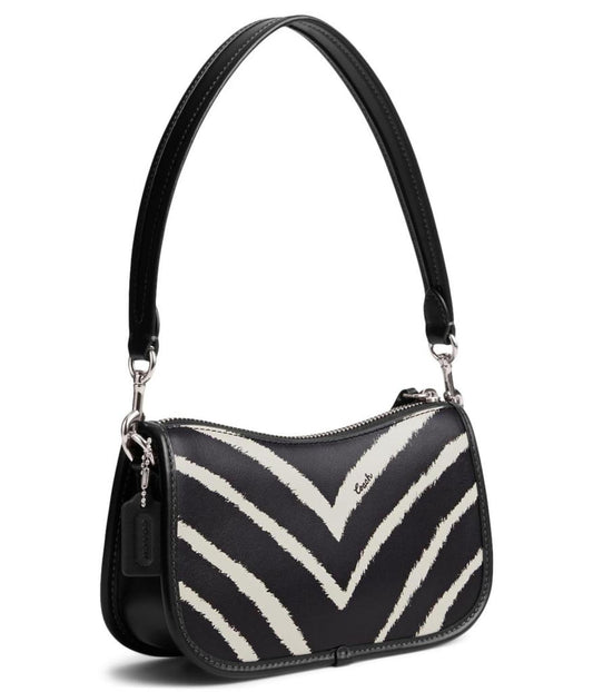 Printed Leather Swinger 20