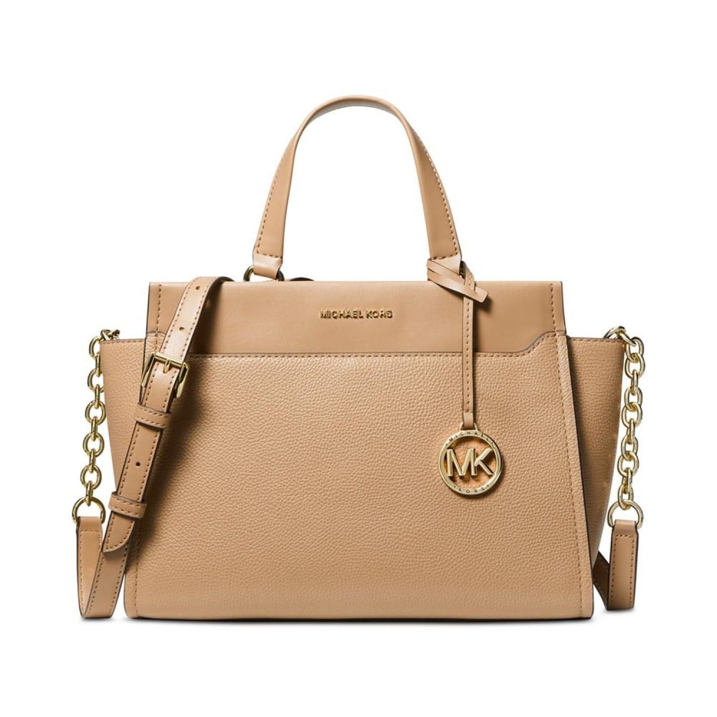 Graham Medium Leather Satchel