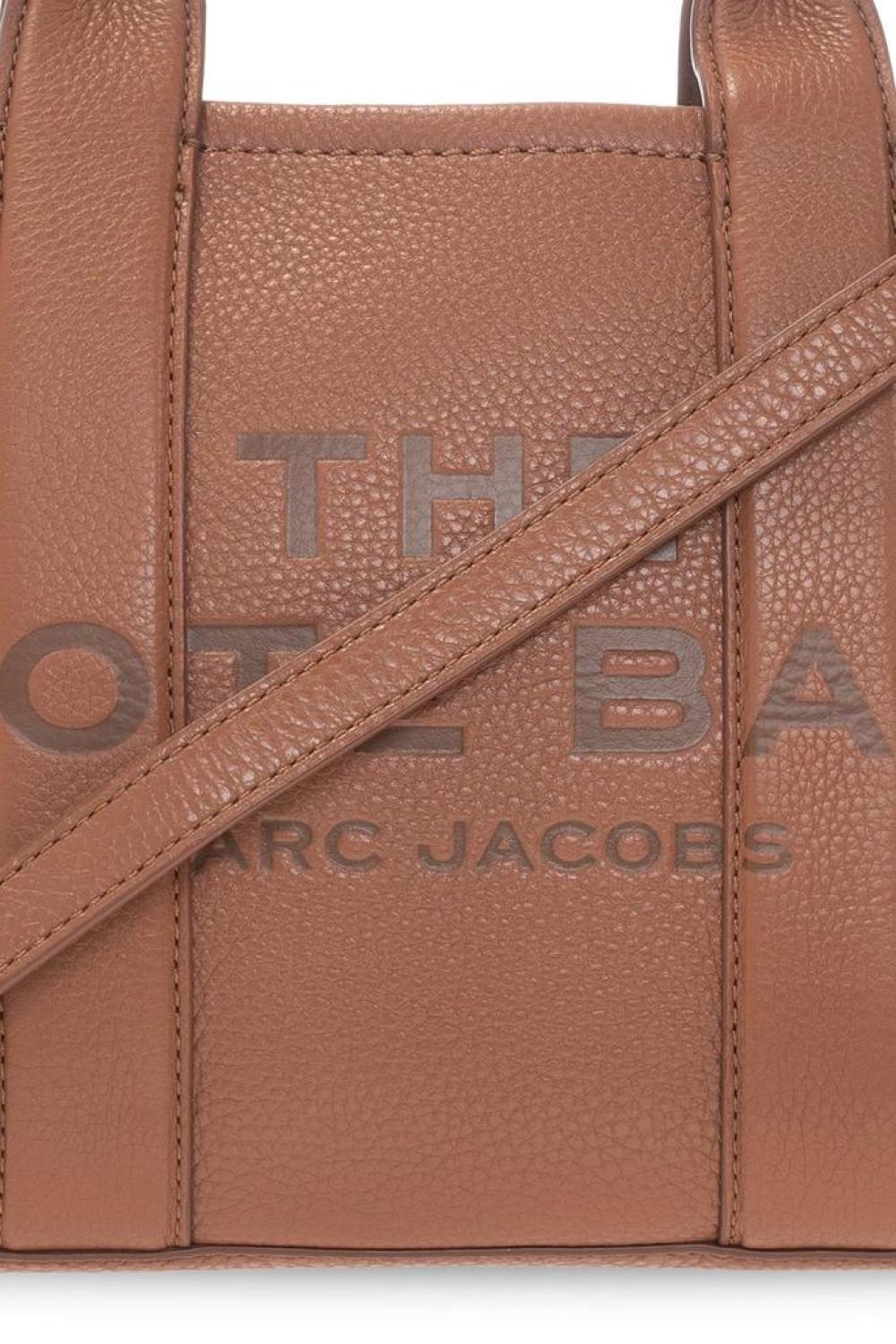 Marc Jacobs Logo Embossed Mini Tote Bag