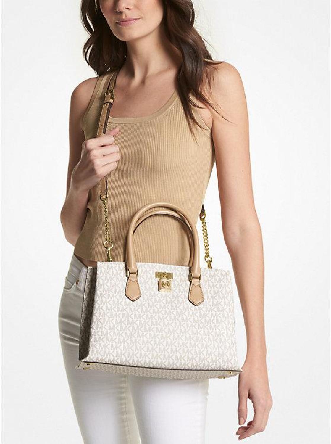 Ruby Medium Logo Satchel