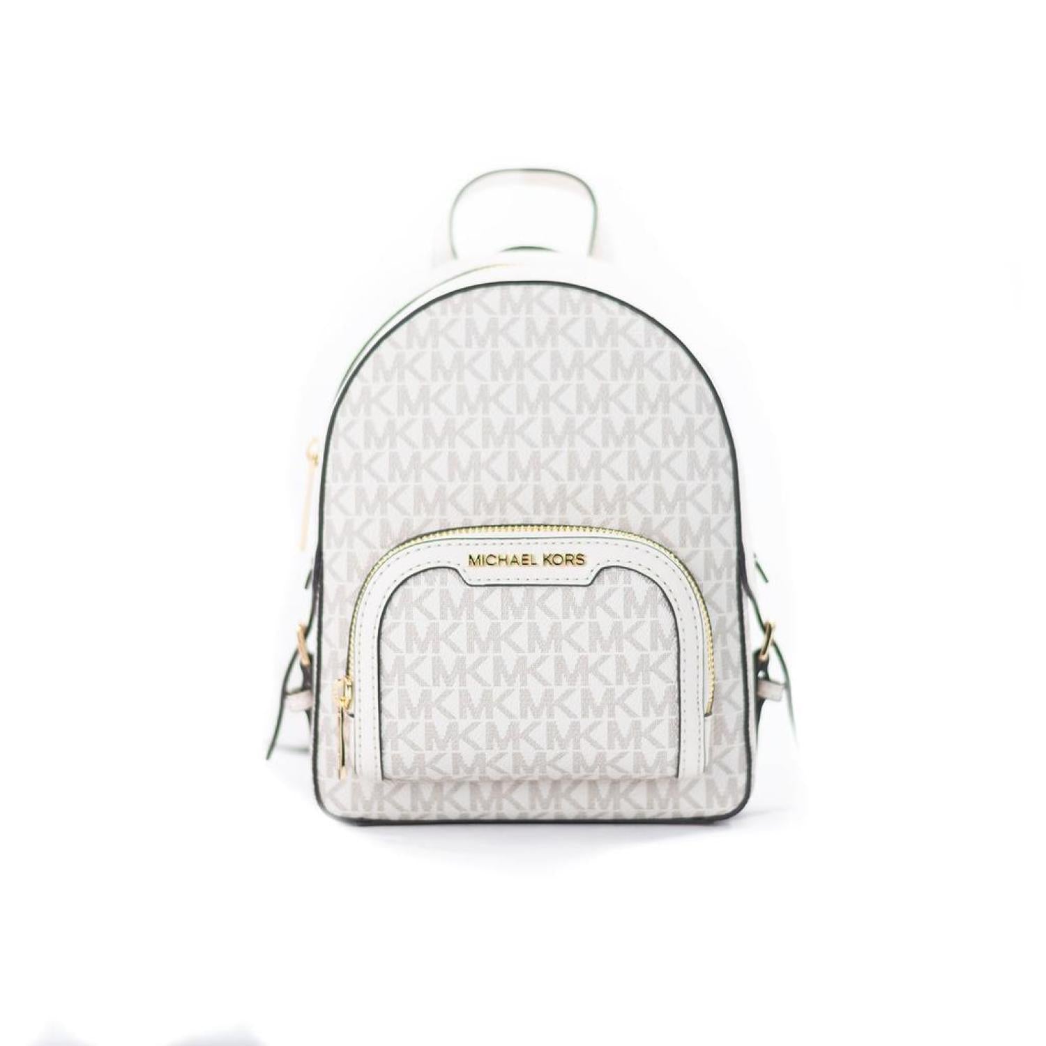 backpack purse michael kors mini backpack Michael Kors Jaycee Mini XS PVC Zip Pocket Shoulder Backpack Women's B