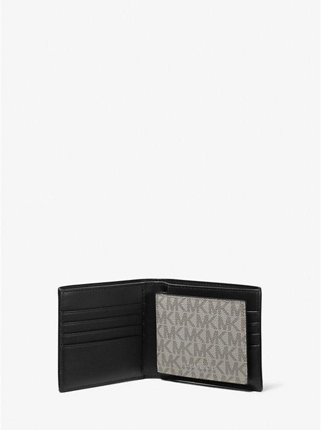 Cooper Signature Logo Billfold Wallet With Passcase