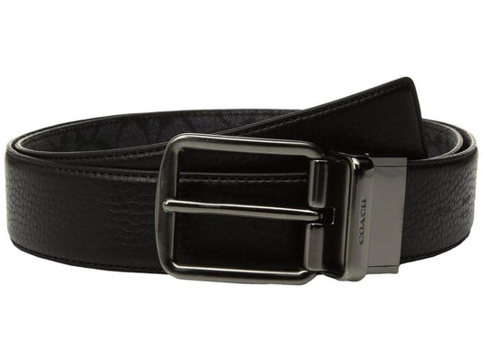 Wide Harness Signature Reversible Belt