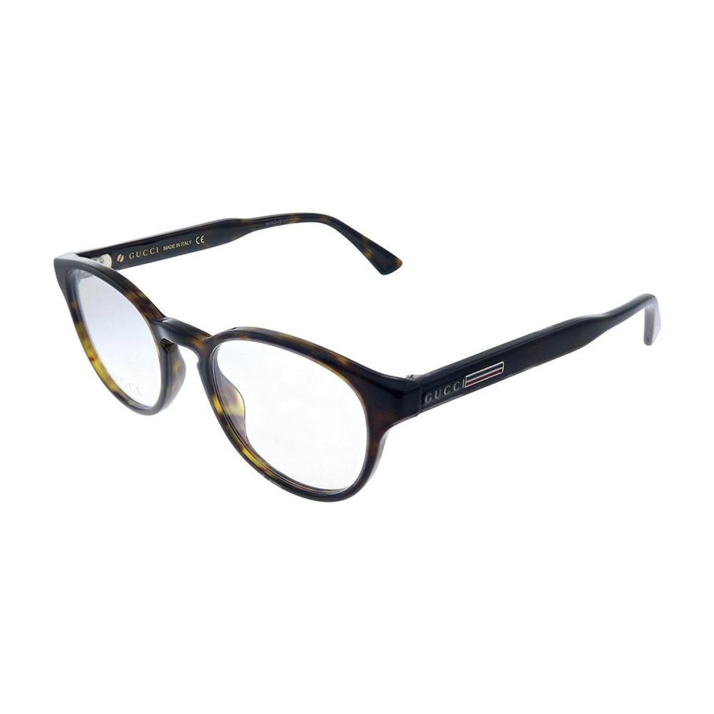 Gucci GG 0827O 002 Unisex Round Eyeglasses 48mm