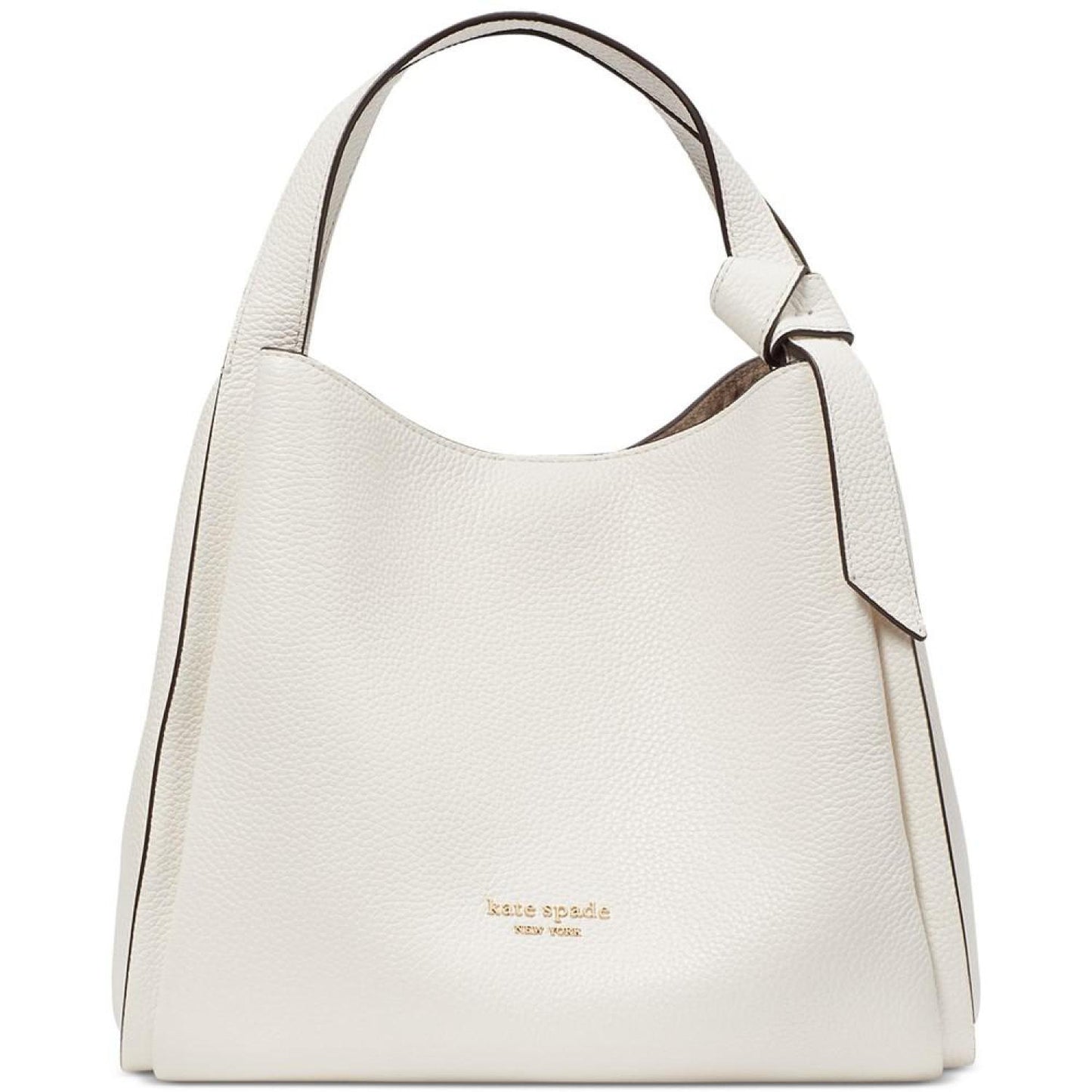 Knott Pebbled Leather Medium Crossbody Tote