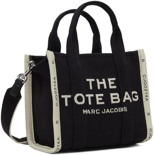 Black 'The Jacquard Mini Tote Bag' Tote