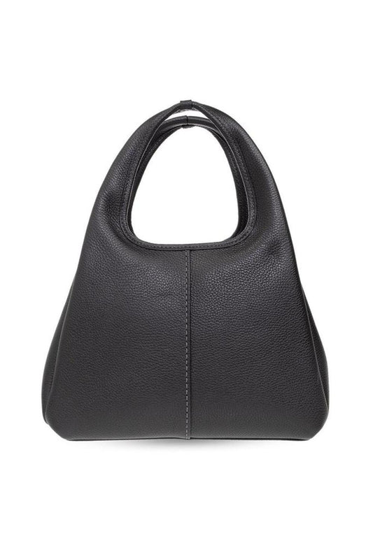 Coach Logo Plaque Top Handle Bag