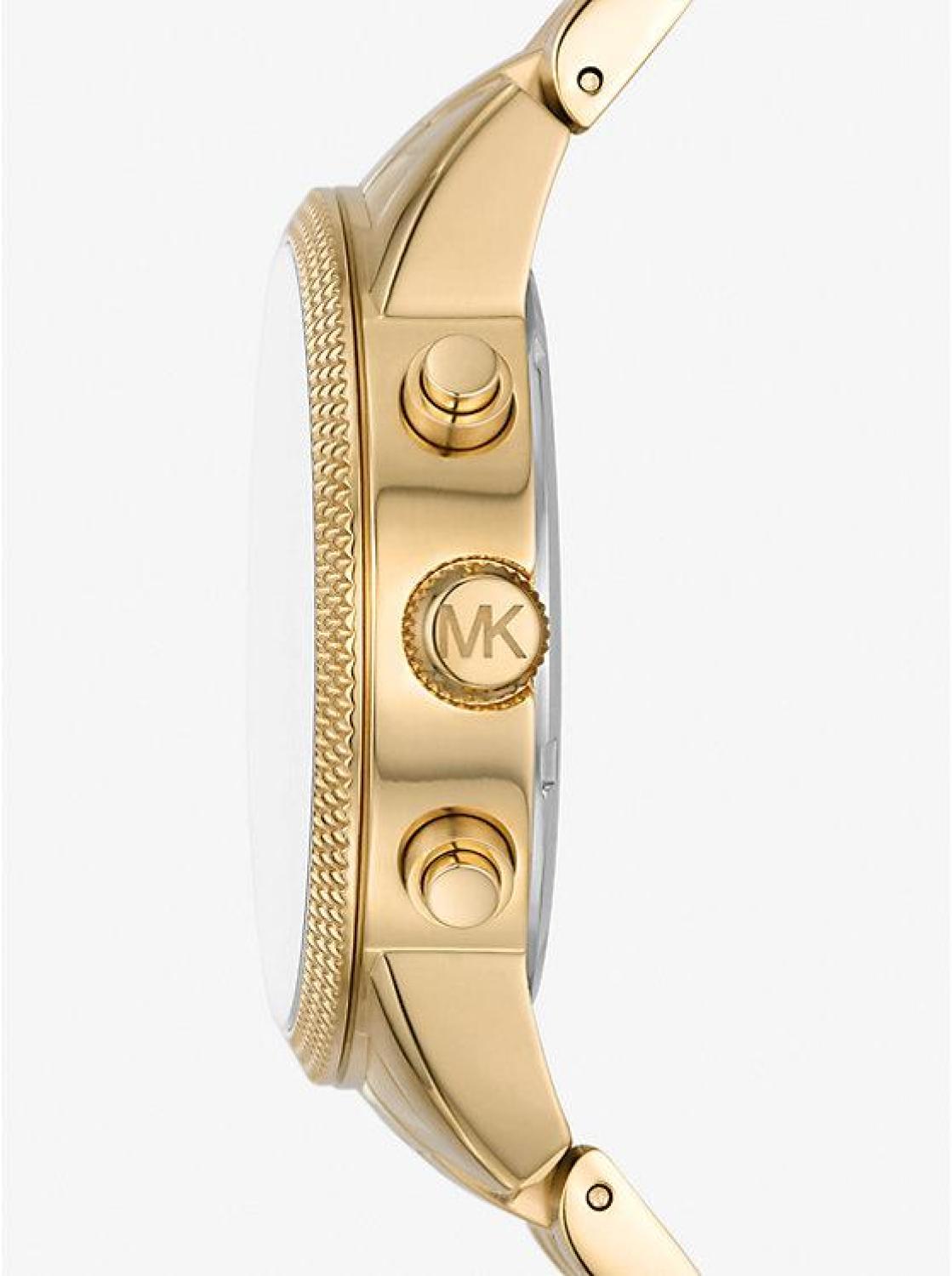 Oversized Hutton Gold-Tone Watch