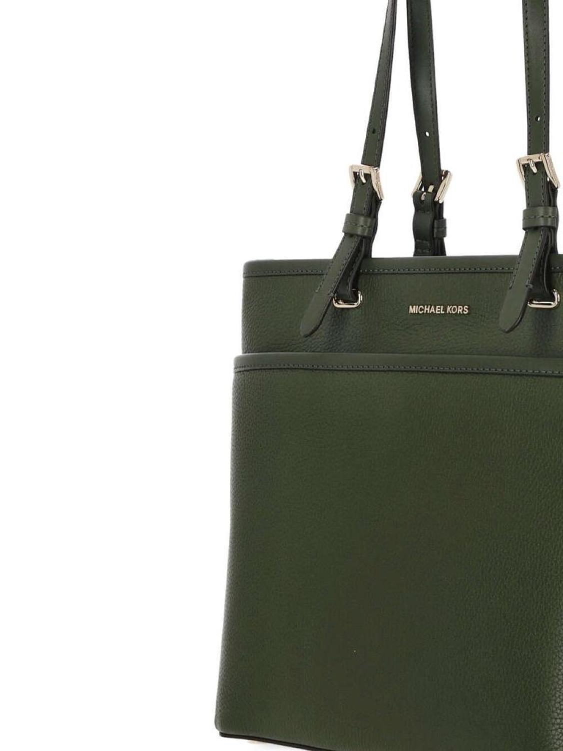 Michael Kors Logo Plaque Buckle-Detailed Tote Bag