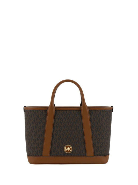 Michael Michael Kors Logo Monogram Tote Bag