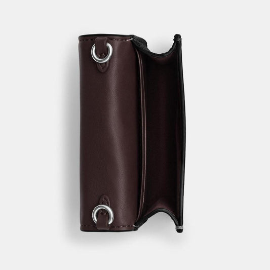 Coach Outlet Mini Wallet On A Chain With Rivets