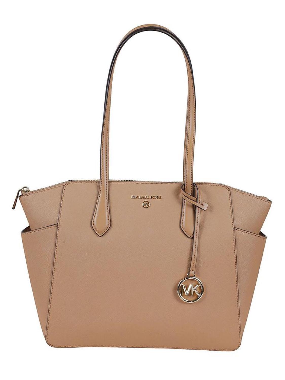 Michael Michael Kors Marilyn Logo Plaque Medium Tote Bag