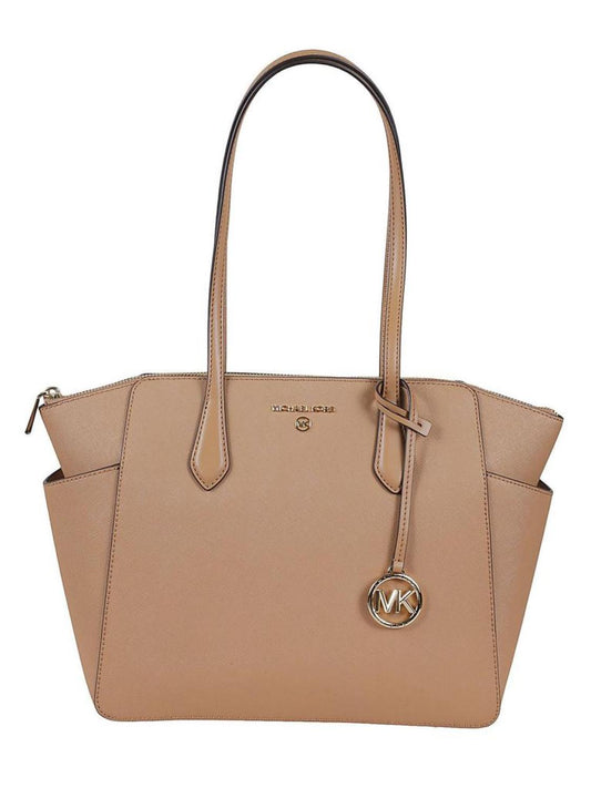 Michael Michael Kors Marilyn Logo Plaque Medium Tote Bag