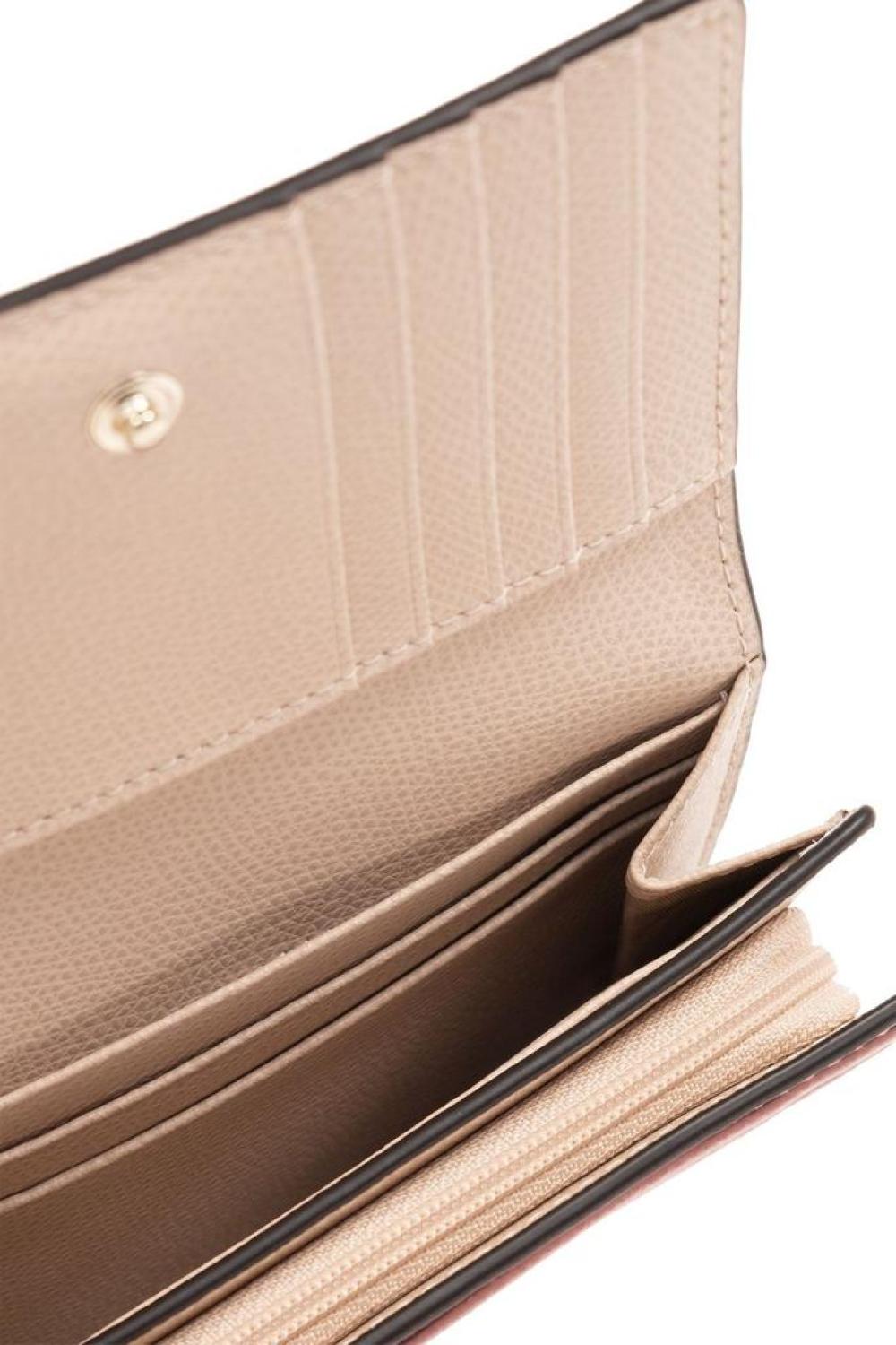 Furla Logo Plaque Snapped Wallet
