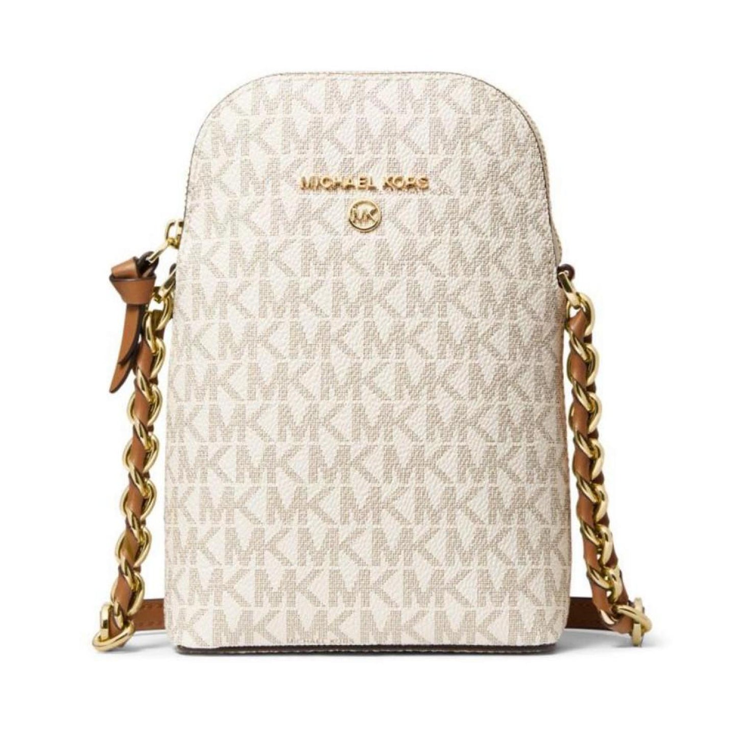 Logo North South Chain Phone Crossbody