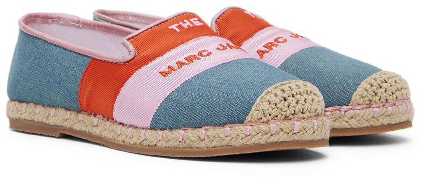 Kids Blue Denim Espadrilles
