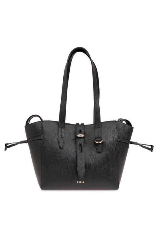 Furla Net Logo Printed Medium Shopper Bag