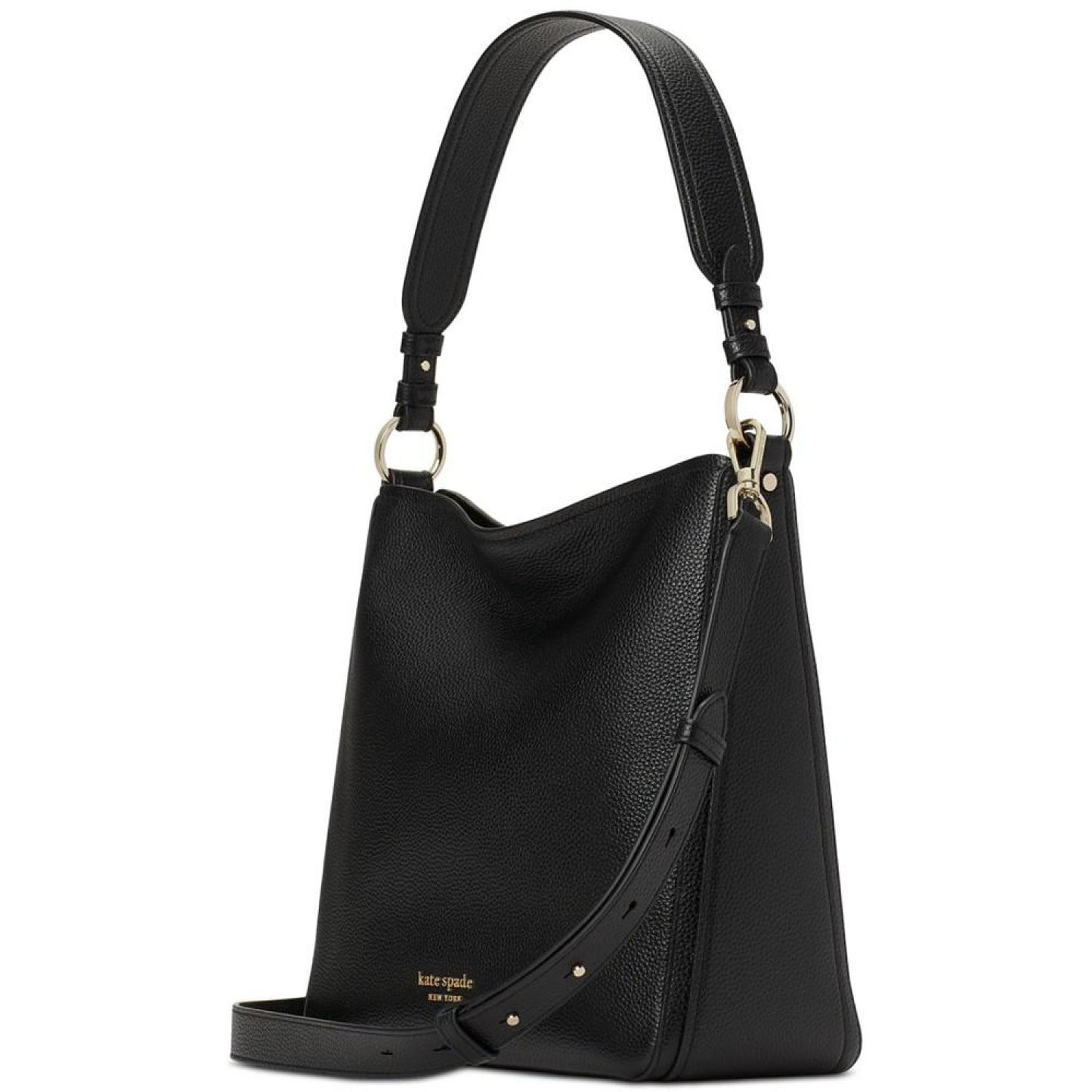 Hudson Pebbled Leather Large Hobo