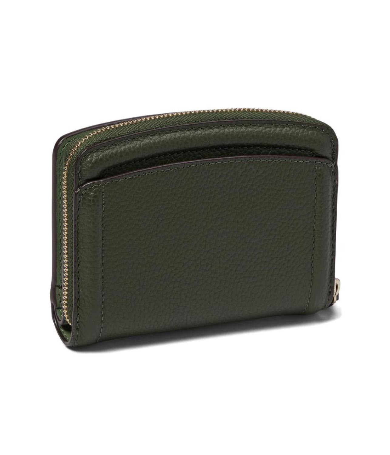 Knott Pebbled Leather Small Compact Wallet