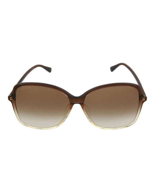Square-Frame Acetate Sunglasses