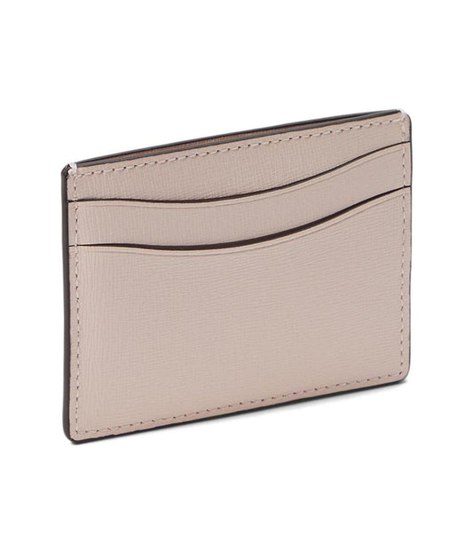 Dragonfly Novelty Embellished Saffiano Leather Card Holder