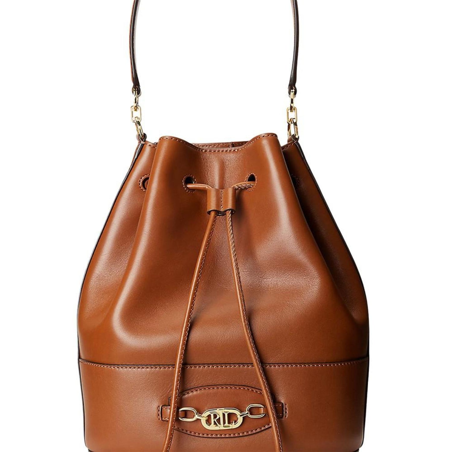 Leather Large Andie Drawstring Bag