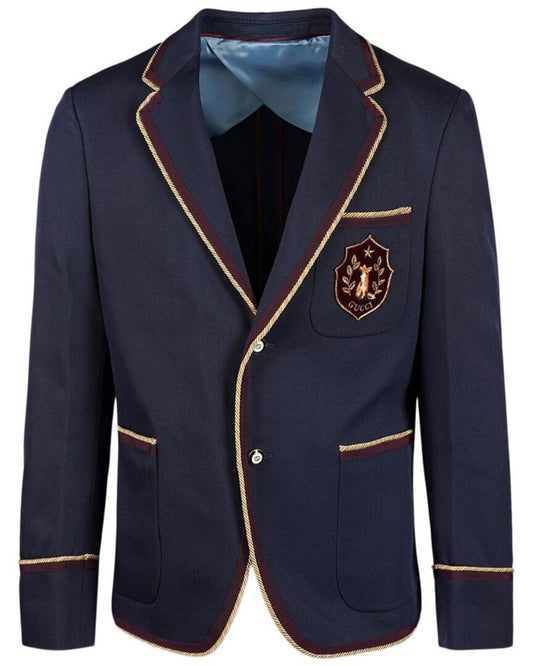 Gucci Fo Cambridge Wool Jacket